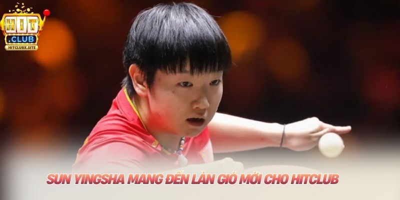 Người đồng hành chiến lược HITCLUB Sun Yingsha mang đến làn gió mới cho HITCLUB